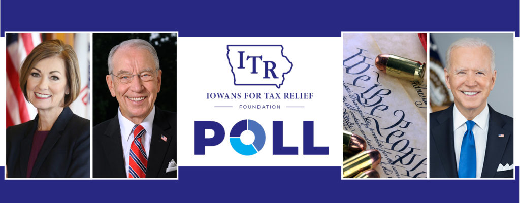 Iowa Voters High on Gov. Reynolds and Conservative Policies, while Biden Slide Continues